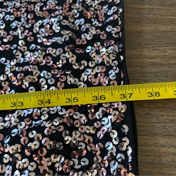 Vince Camuto Sparkling Black and Pink Mini Dress - Picture 15 of 15